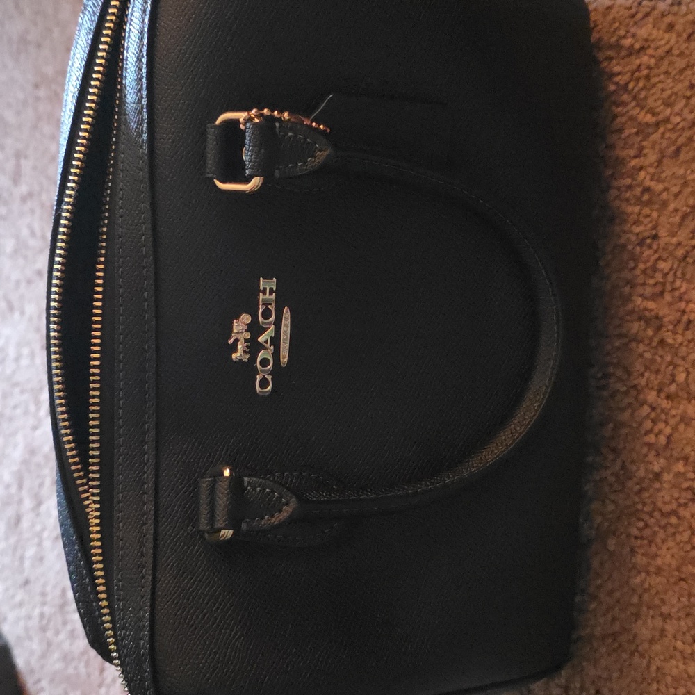 Coach Black Shoulder Bag